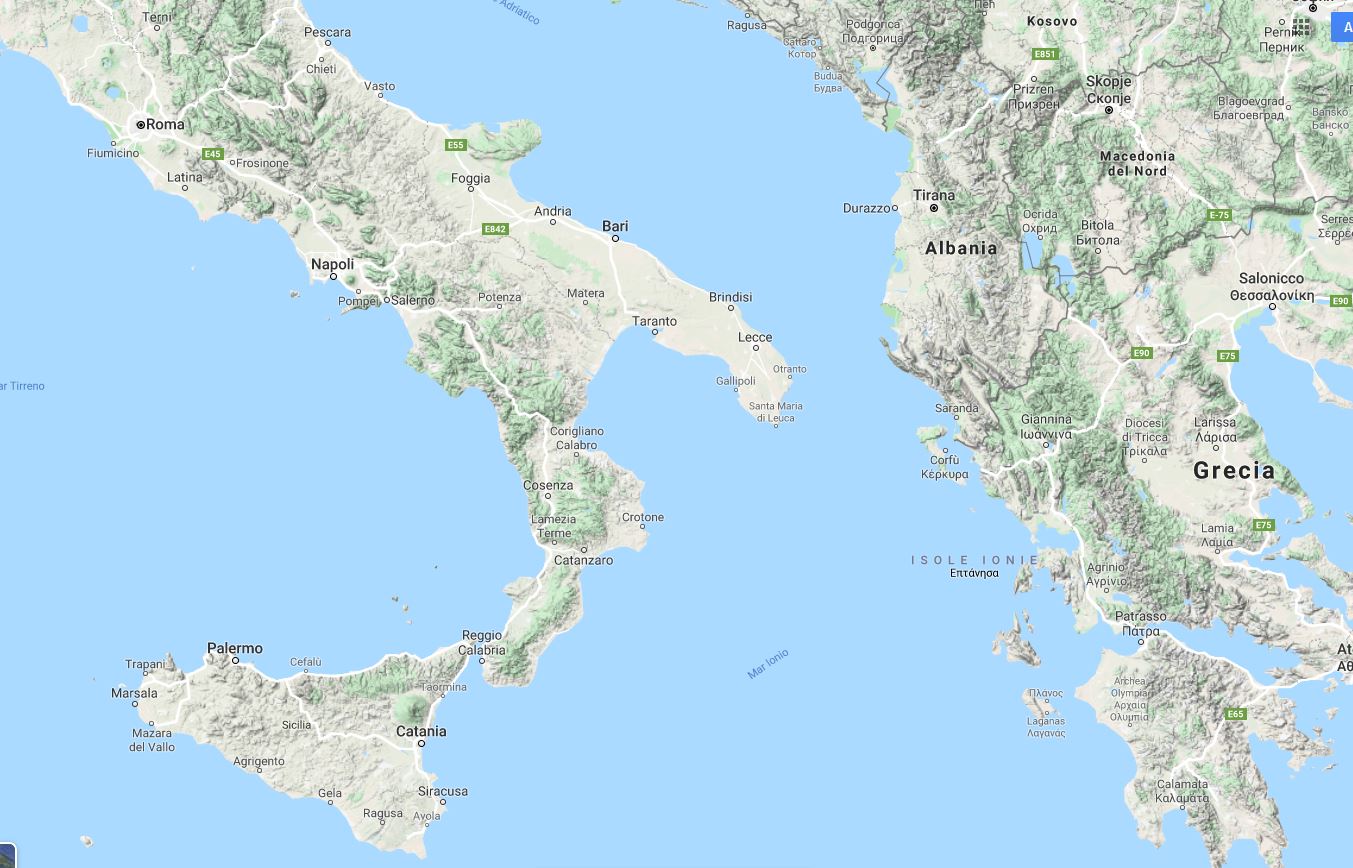 LE TERRE ARBËRESHË NEL MEZZOGIORNO DEL MEDITERRANEO (Kushët Arbëreshë thë Mjesdites ndë Meshdhereveth)